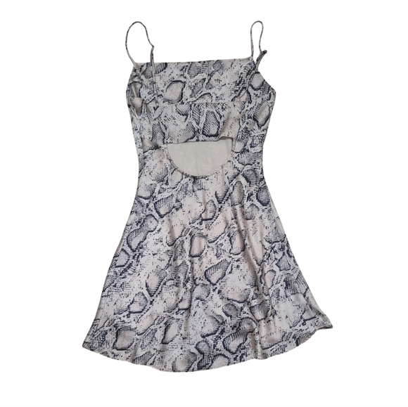 Cotton Candy LA Pink and Blue Mini Slip Dress Spaghetti Strap - Picture 2 of 5